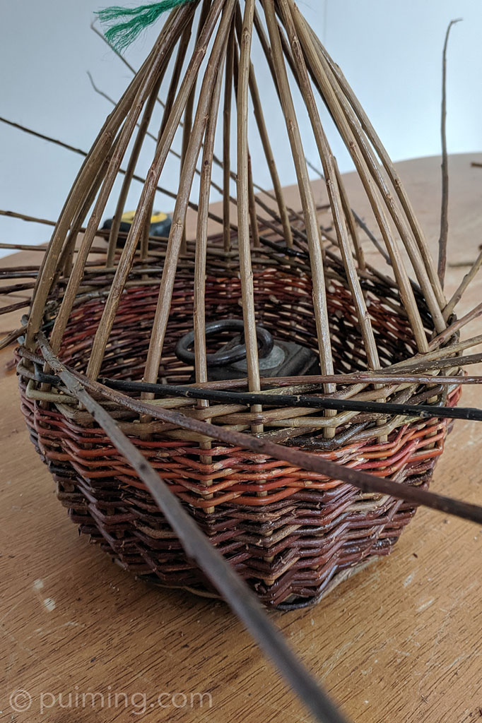 2019.05 Willow basket for now, perhaps a handbag in the future