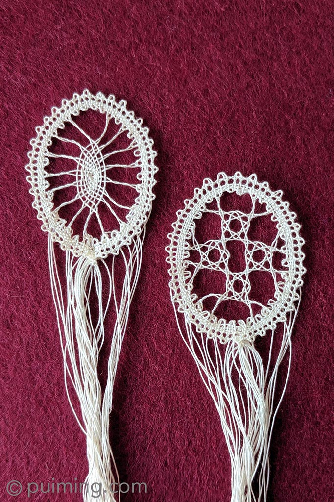 2019.08 Bobbin Lace – Brooch & Sachet Edging